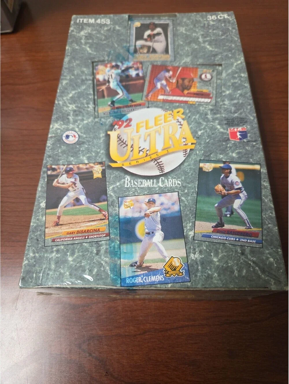 1992 Fleer Ultra Series 1 Baseball Hobby Box Factory Sealed 36 Packs Fleer Seal